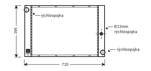 Chladič vodný 15.010