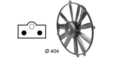 Ventilátor chladenia 24.432