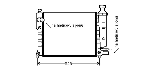 Chladič vodný 28.016