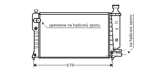 Chladič vodný 28.018