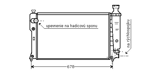 Chladič vodný 28.018.1