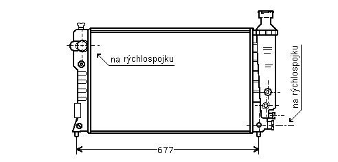 Chladič vodný 28.074