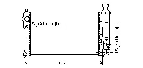 Chladič vodný 28.078