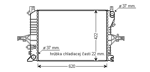 Chladič vodný 38.059