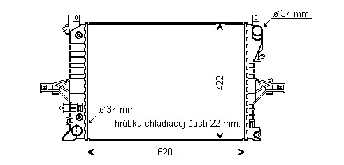 Chladič vodný 38.059.1